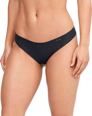Under Armour Womens Sheers Thong Black Sports Running Gym Breathable Lightweight